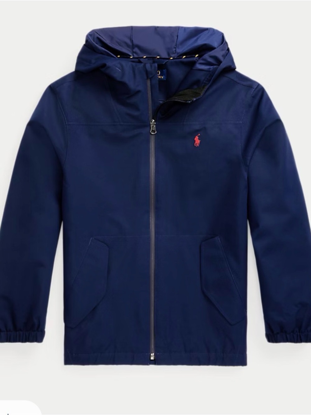 Polo Ralph Lauren Boys Navy Hooded P-Layer 1 Hooded Jacket